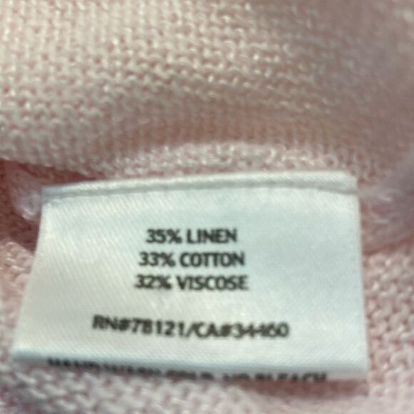 EILEEN FISHER XL Organic Cotton Slub V-Neck Top - Picture 9 of 13